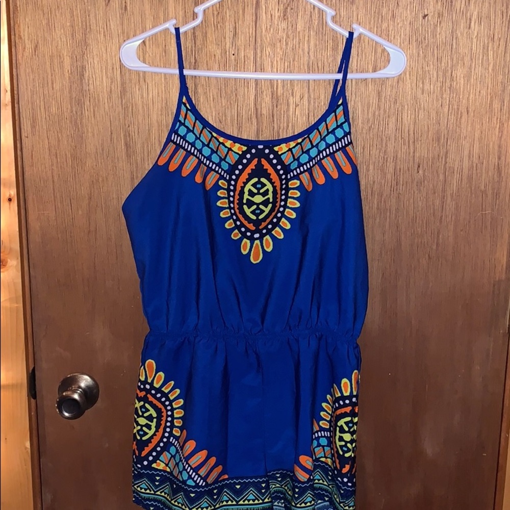 Blue Romper